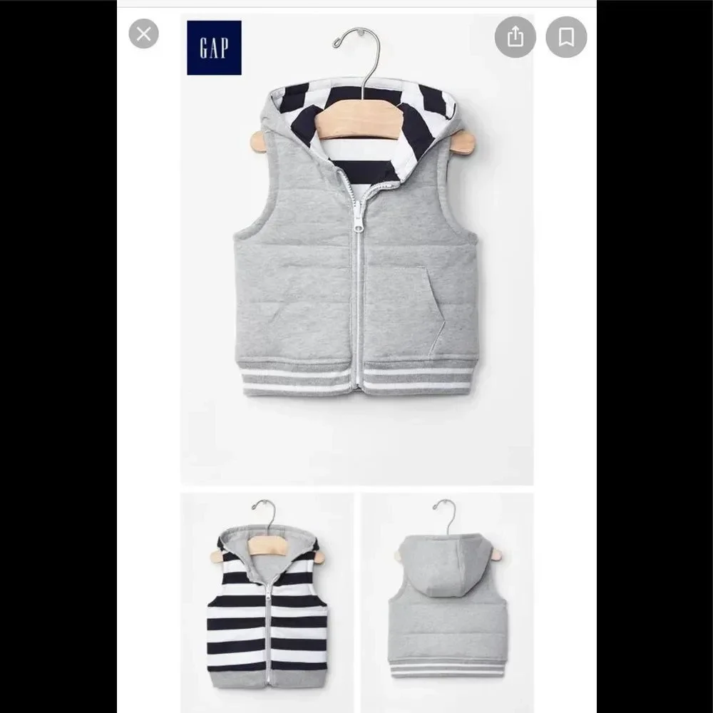 GAP REVERSIBLE VEST